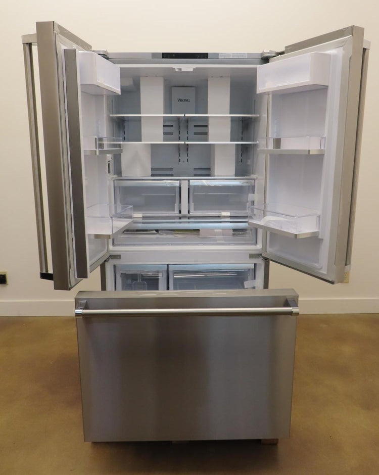 Viking 3 Series RVFFR336SS 36" Counter Depth French Door Refrigerator