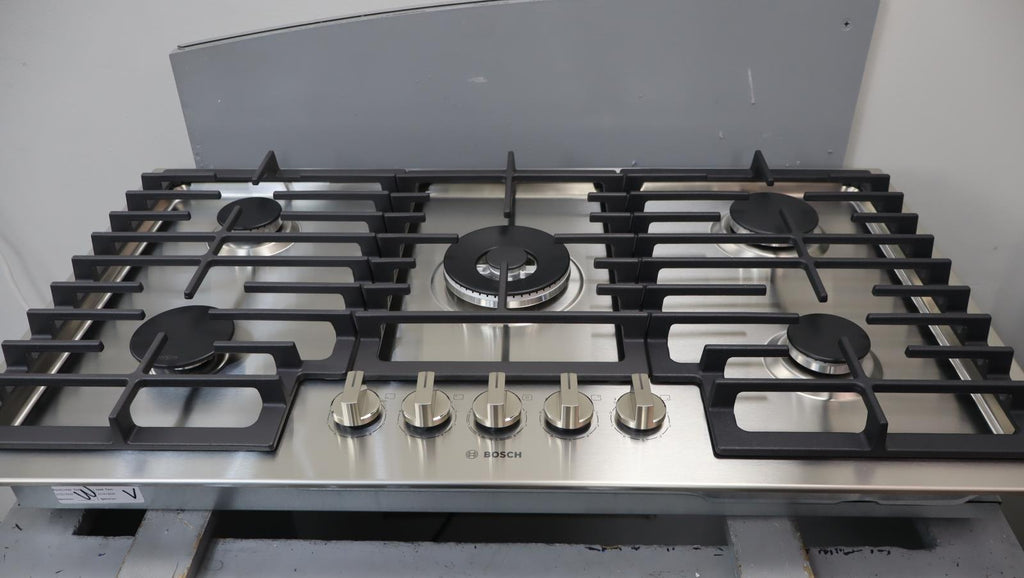 Bosch 800 Series 36" 5 Sealed Burners Built-In Gas Cooktop NGM8659UC