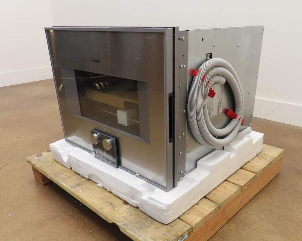 Gaggenau 400 Series BS475612 24" SS Single Combi-Steam Smart Electric Wall Oven