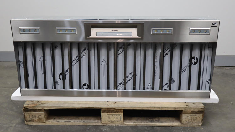 Thermador Professional 54" SS Wi-Fi LED Lights Custom Insert Hood VCIN54GWS