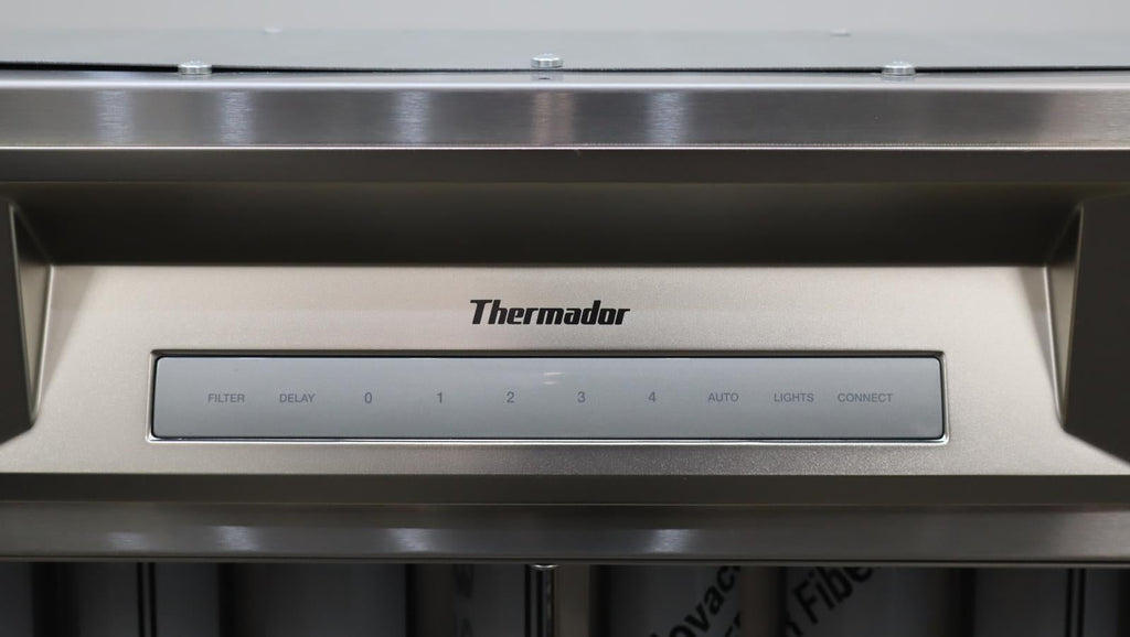 Thermador Professional 54" SS Wi-Fi LED Lights Custom Insert Hood VCIN54GWS