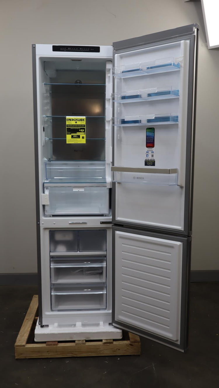 Bosch 24" 800 Series Freestanding Bottom Freezer Smart Refrigerator B24CB80ESS