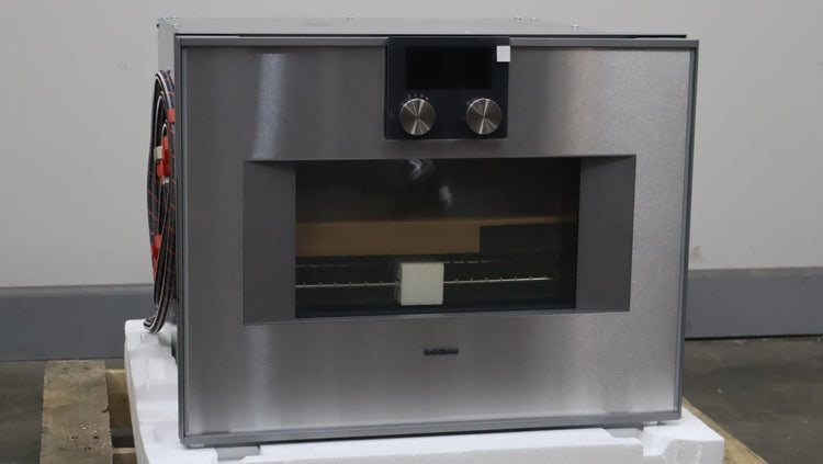 Gaggenau 24" Combi-Steam 400 Series 2.1 Cu.Ft Smart Electric Wall Oven BS470612