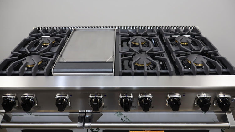 Viking 2025 Professional 5 Series 48" VSH Burner Frees Gas Range VGR5486GSS