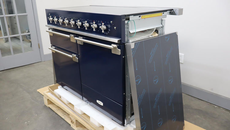AGA Elise 48" Freestanding Induction Range Triple Oven Indigo/Nic AEL481ININD