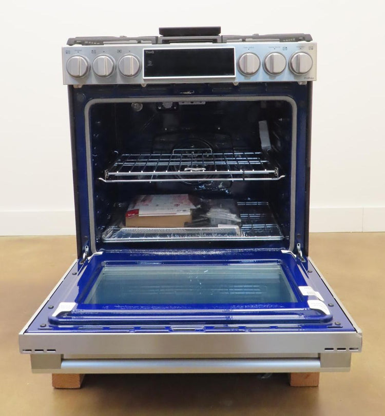 LG 30" LSDS6338F Smart 5 Sealed Burners Slide-in Stainless Dual Fuel Range