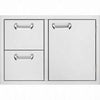 Lynx Sedona Series LSA636 36" Double Drawer and Access Door Storage System Pics