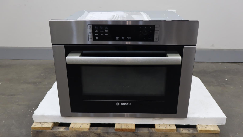 Bosch 24" 1000w SS 1.6 cu.ft. Power 2-in-1 500 Series Speed Oven HMC54151UC