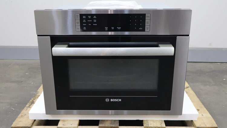 Bosch 24" 1000w SS 1.6 cu.ft. Power 2-in-1 500 Series Speed Oven HMC54151UC