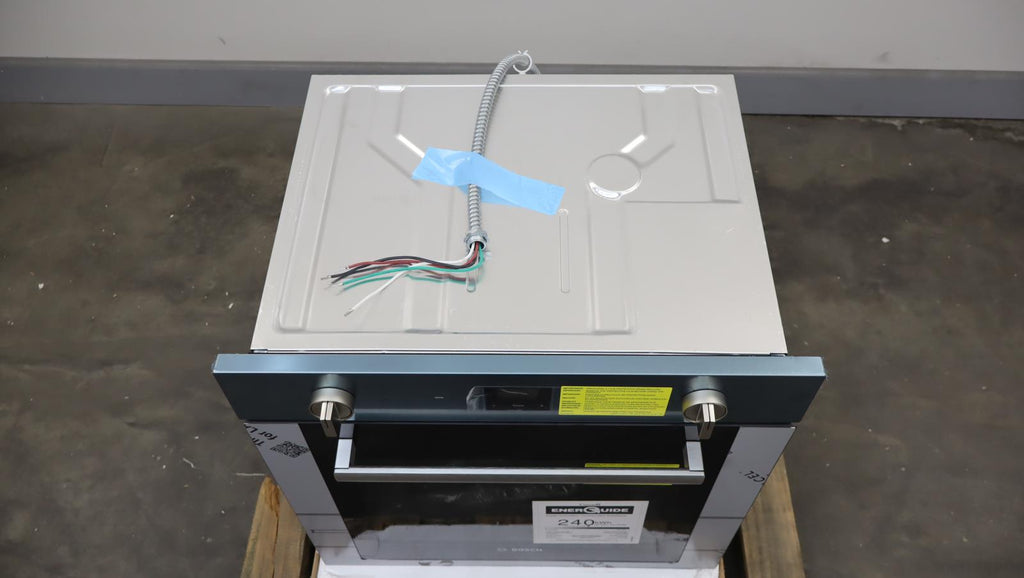 Bosch 500 Series 4 Inch Stainless Single Convection Electric Wall Oven HBE5453UC