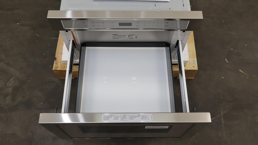 Gaggenau 24" 1.2 cu.ft.Buildt In Stainless Steel Microwave Drawer MW420620