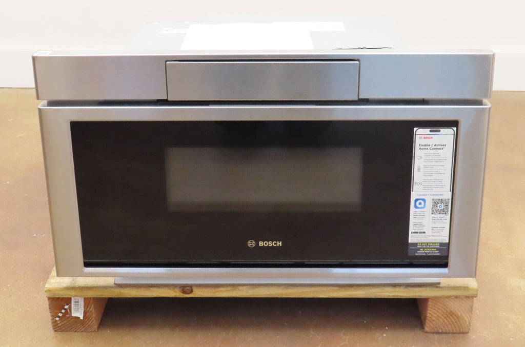 Bosch 800 Series HMD8054UC 30" Tilt Display 1.2 Cu.Ft Smart Microwave Drawer