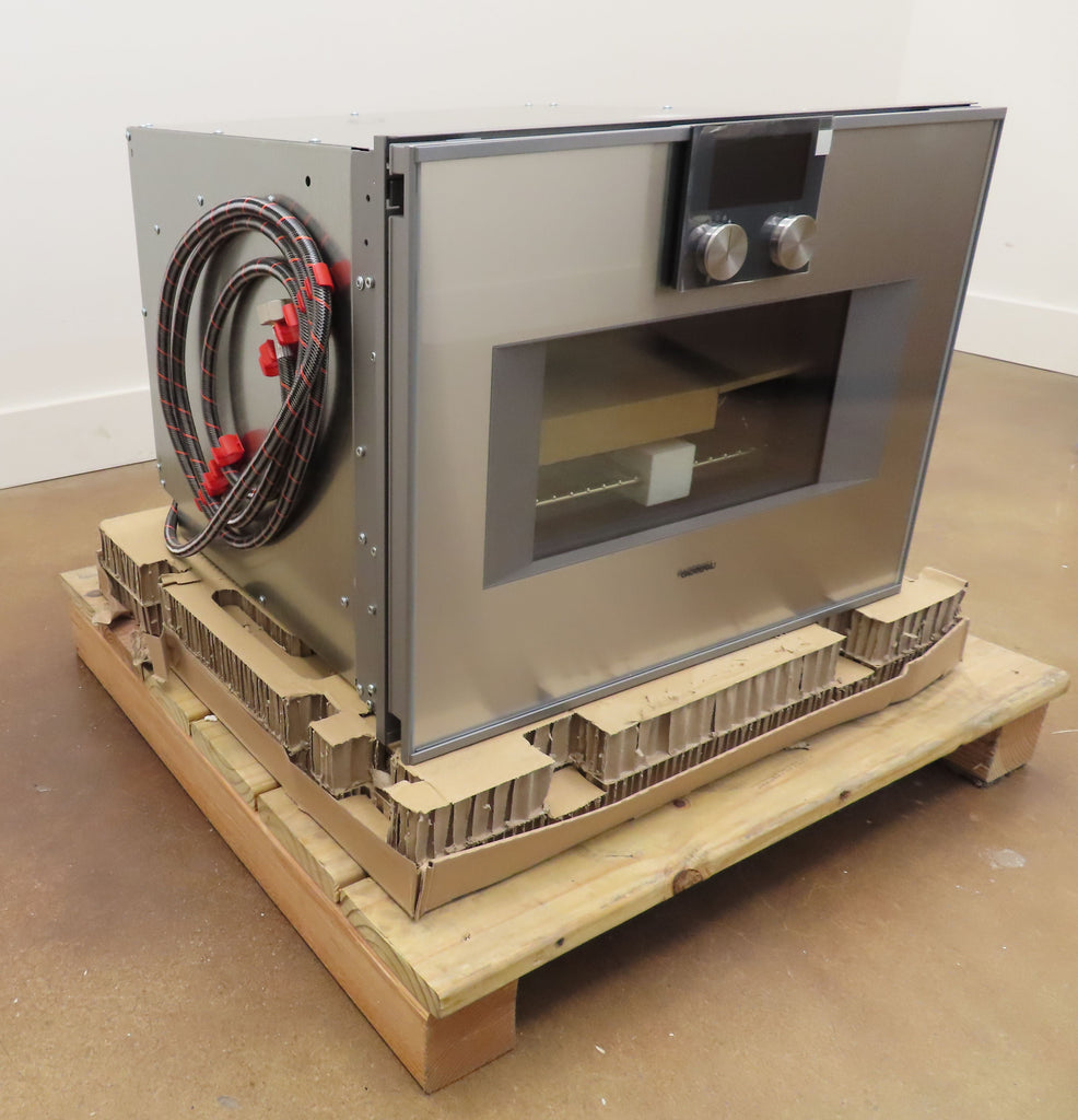 Gaggenau 400 Series BS471612 24" Single Combi-Steam Smart Electric Wall Oven