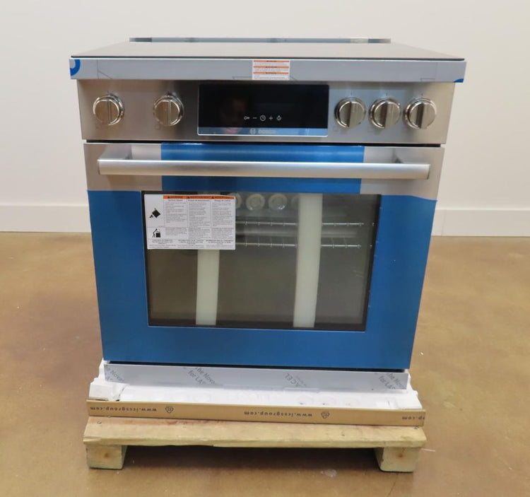Bosch 800 Series HIS8055U 30" Slide-In Induction Range with 5Burner Elements
