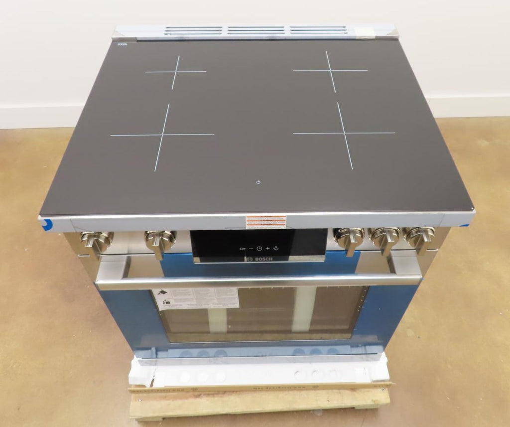 Bosch 800 Series HIS8055U 30" Slide-In Induction Range with 5Burner Elements