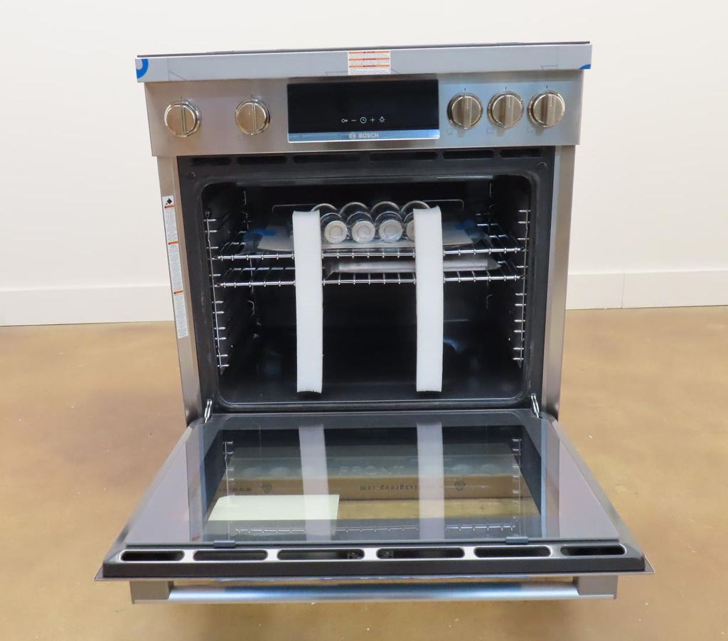Bosch 800 Series HIS8055U 30" Slide-In Induction Range with 5Burner Elements