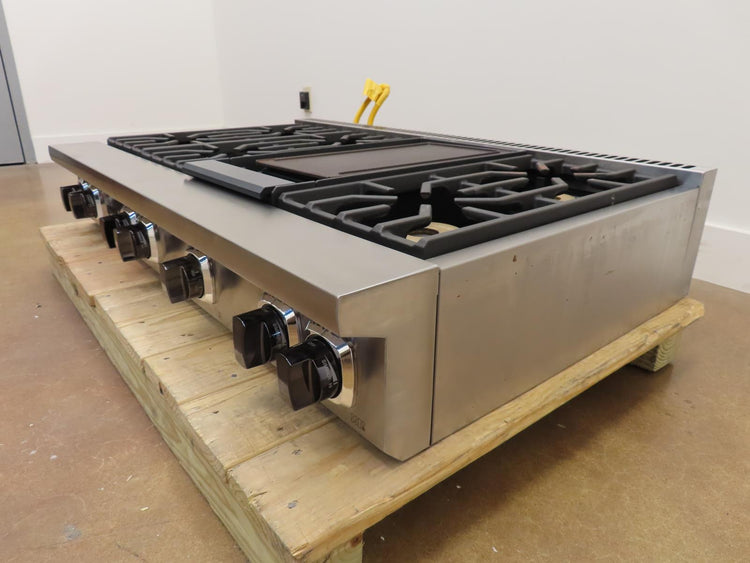 Viking 7 Series VRT7486GSS 48" Gas Rangetop 6 Viking Elevation Burners 2025Model