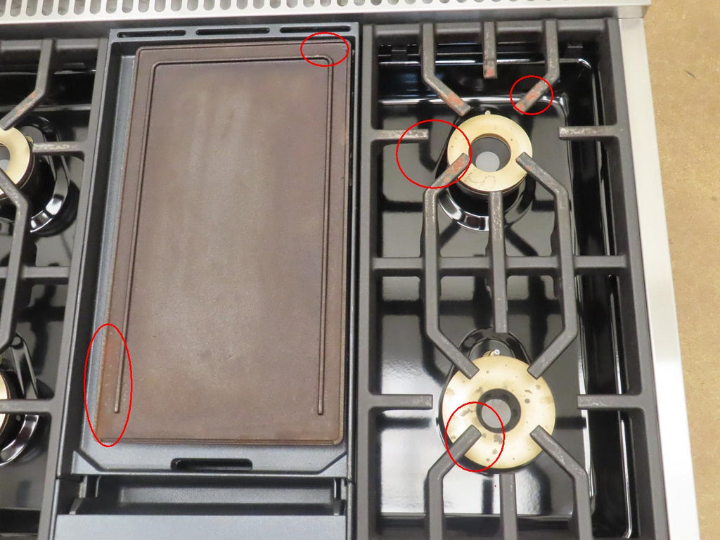 Viking 7 Series VRT7486GSS 48" Gas Rangetop 6 Viking Elevation Burners 2025Model