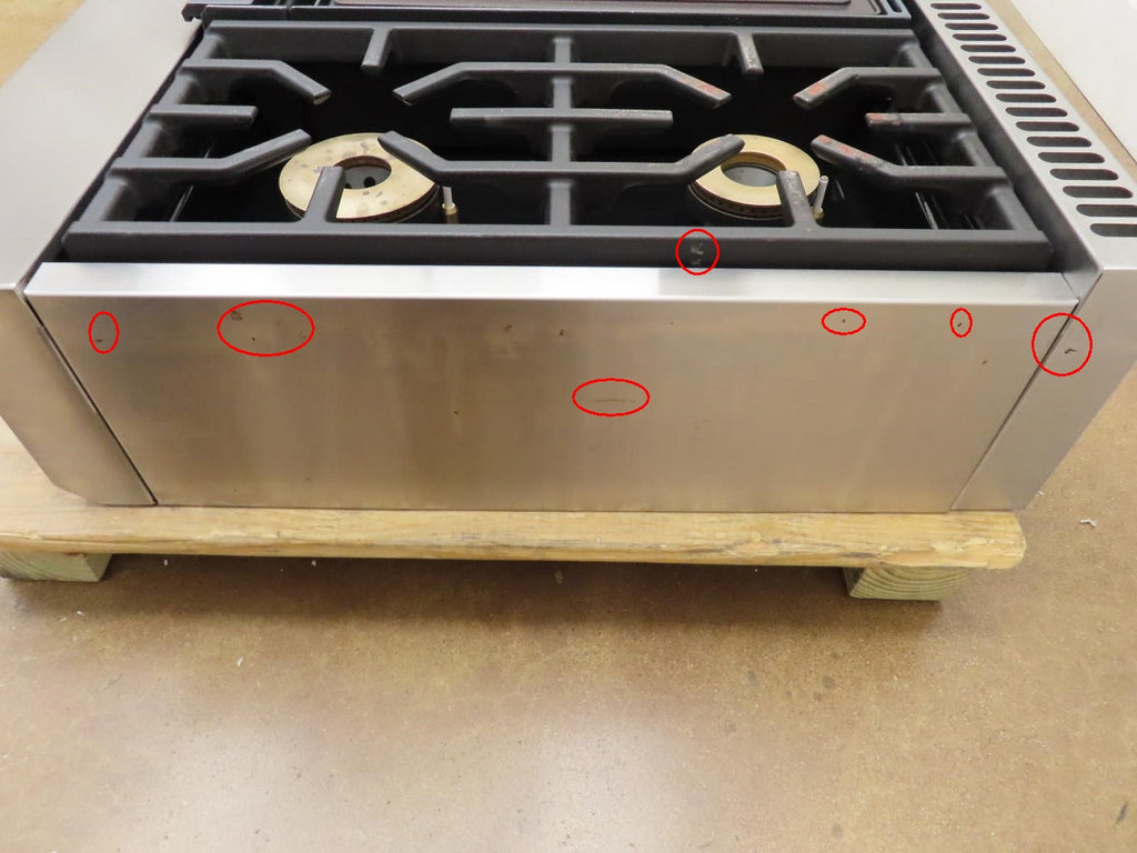 Viking 7 Series VRT7486GSS 48" Gas Rangetop 6 Viking Elevation Burners 2025Model