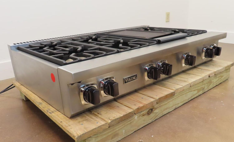 Viking 7 Series VRT7486GSS 48" Gas Rangetop 6 Viking Elevation Burners 2025Model