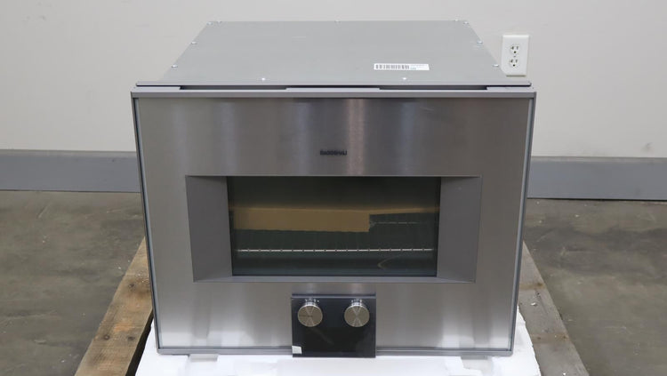 Gaggenau 24" Single Combi-Steam 400 Series Smart Electric Wall Oven BS474612
