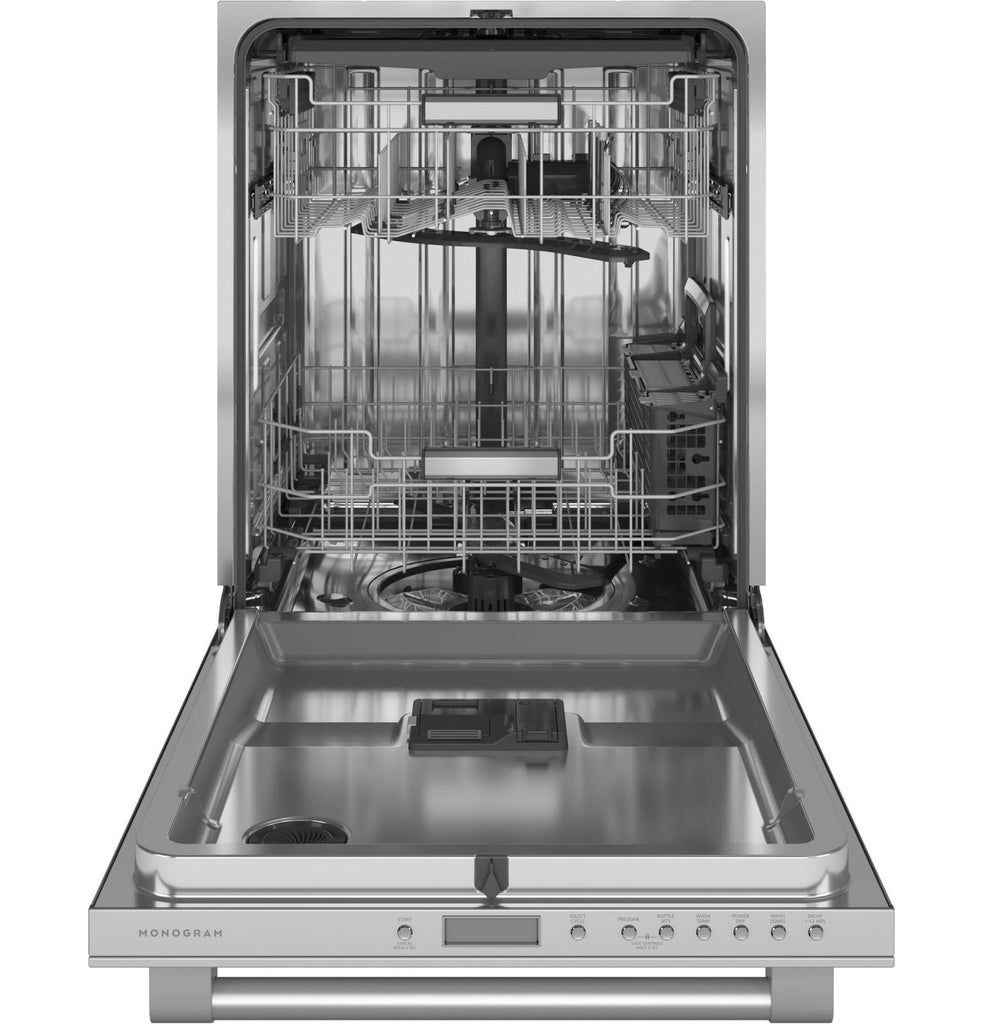 Monogram Statement Series ZDT925SPNSS 24 Inch Smart Fully Integrated Dishwasher