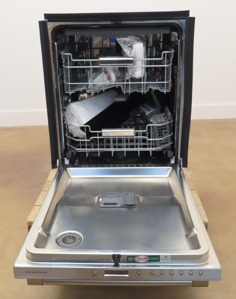 Monogram Statement Series ZDT925SPNSS 24 Inch Smart Fully Integrated Dishwasher