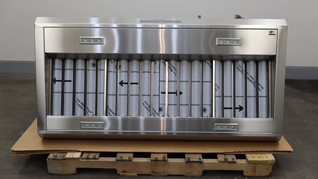 Thermador Professional 54" SS 4 Speed Island Mount Smart Range Hood HPIN54WS