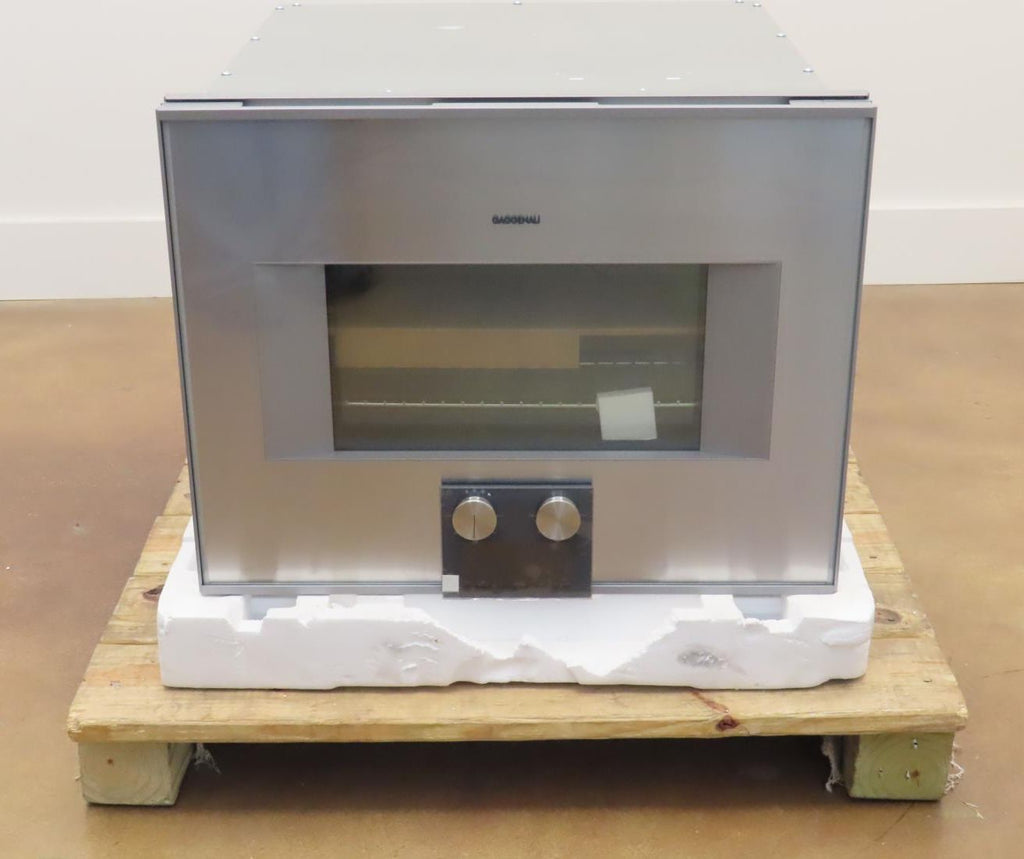 Gaggenau 400 Series BS474612 24" Single Combi-Steam Smart Electric Wall Oven
