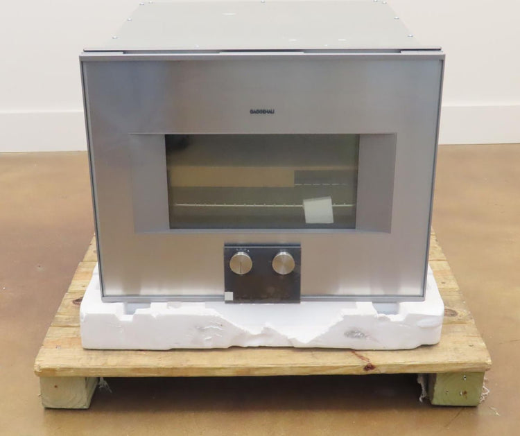 Gaggenau 400 Series BS474612 24" Single Combi-Steam Smart Electric Wall Oven