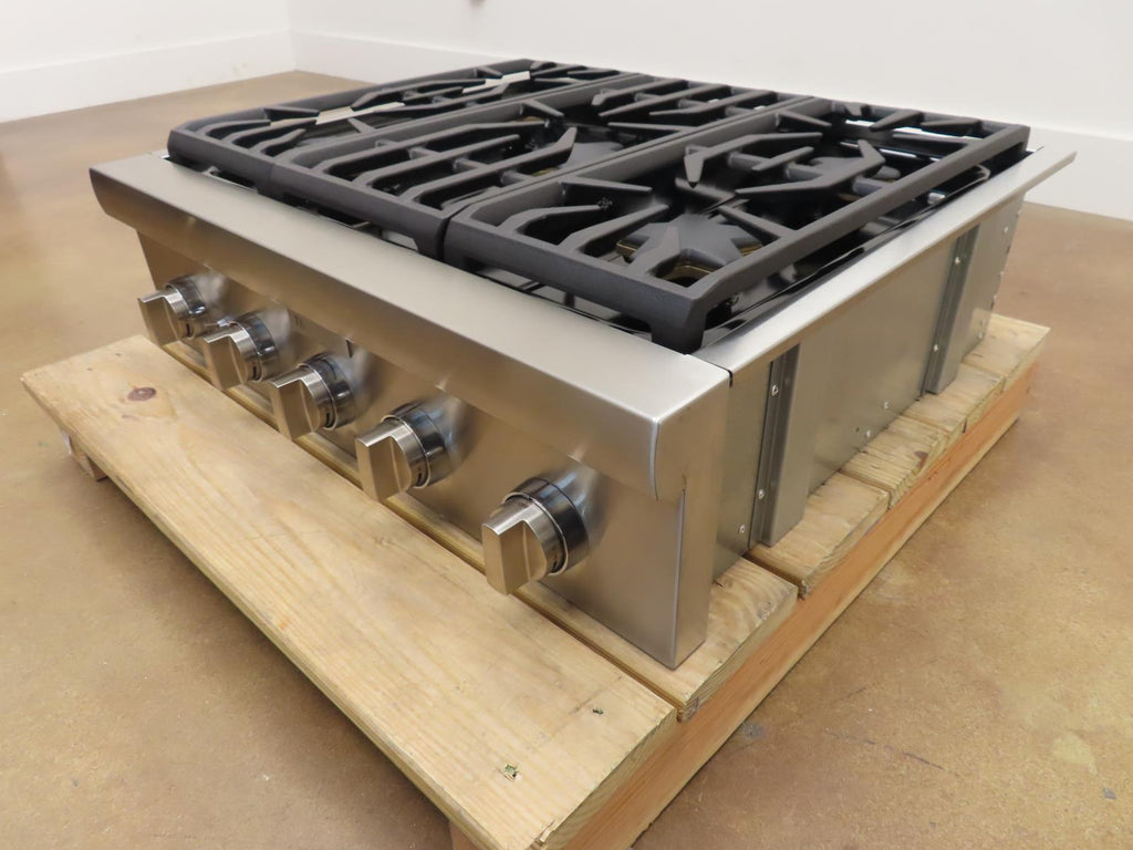 Thermador Professional Series PCG305W 30" Gas Rangetop 5 Pedestal Star®Burners