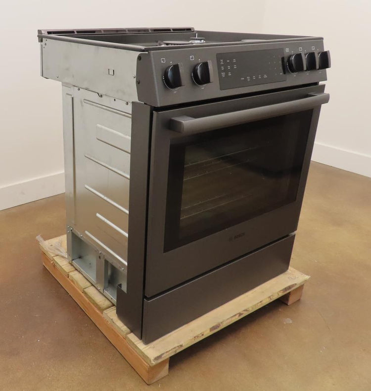 Bosch 800 Series HGI8046UC 30" Slide-In Gas Black Stainless Range Full Warranty