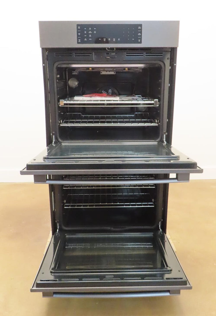 Bosch 800 Series HBL8642UC 30" Black Stainless Double Electric Wall Oven Pics