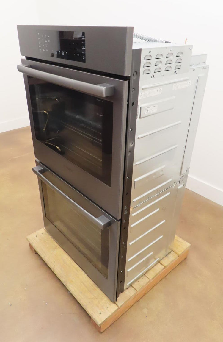 Bosch 800 Series HBL8642UC 30" Black Stainless Double Electric Wall Oven Pics