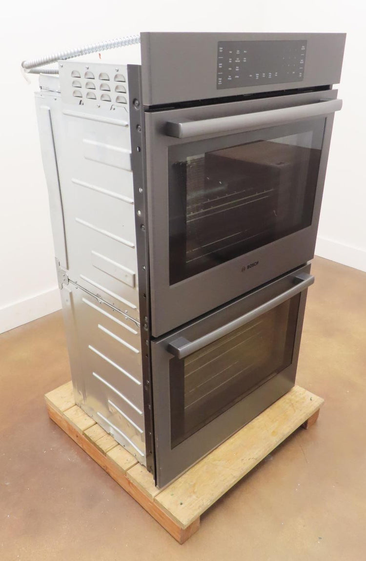 Bosch 800 Series HBL8642UC 30" Black Stainless Double Electric Wall Oven Pics