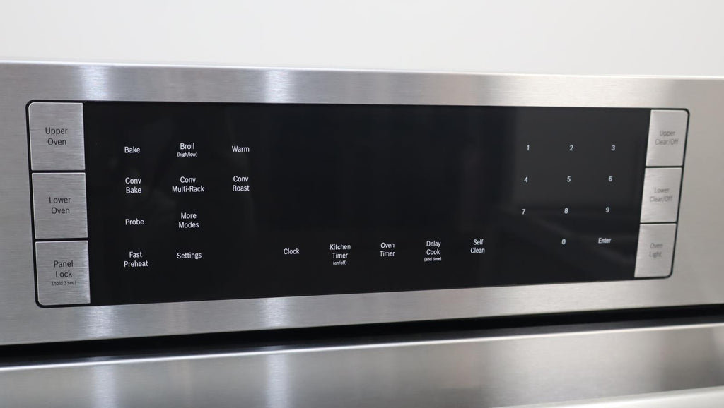 Bosch 800 Series 27" Stainless 12 Modes Double Electric Wall Oven HBN8651UC