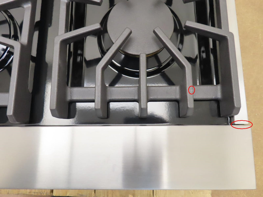 Viking 5 Series VRT5486GSS 48" TruPower Plus + Griddle Gas Rangetop 2024 Model