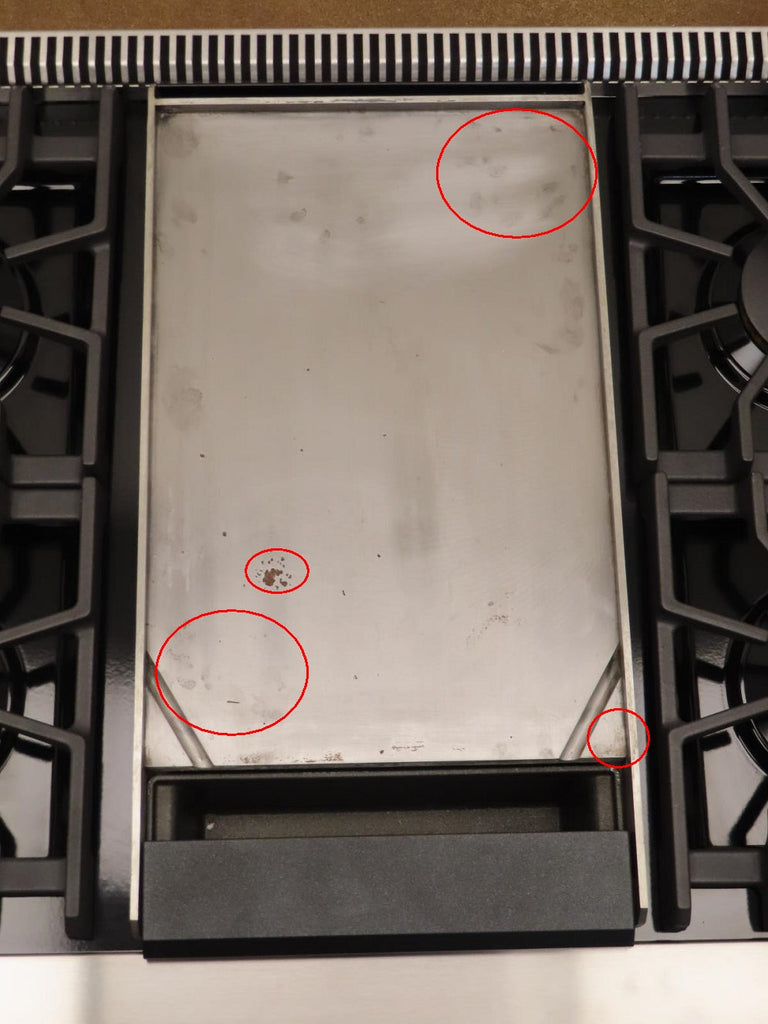 Viking 5 Series VRT5486GSS 48" TruPower Plus + Griddle Gas Rangetop 2024 Model