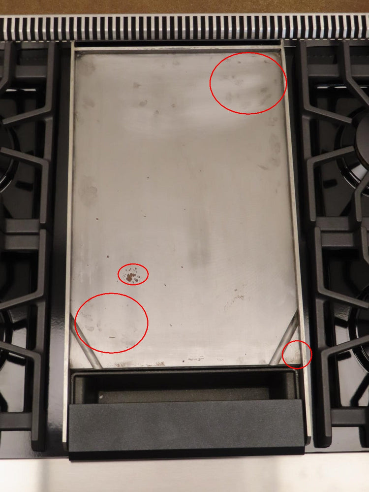 Viking 5 Series VRT5486GSS 48" TruPower Plus + Griddle Gas Rangetop 2024 Model