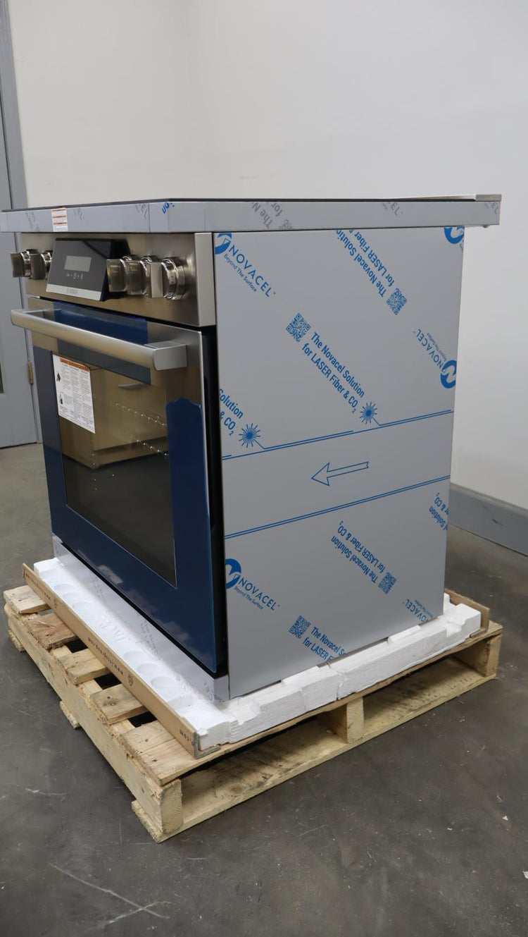 Bosch 30" Stainless Freestanding 800 Series Induction Electric Range HIS8055U