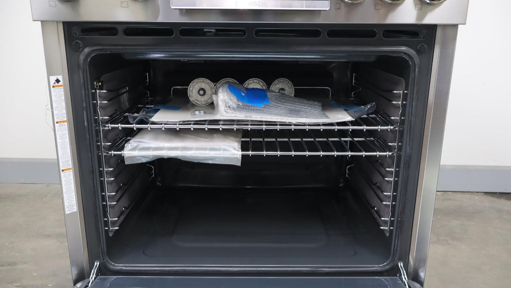 Bosch 30" Stainless Freestanding 800 Series Induction Electric Range HIS8055U