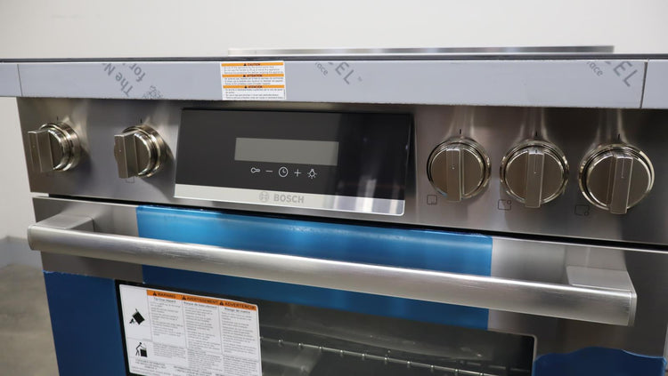 Bosch 30" Stainless Freestanding 800 Series Induction Electric Range HIS8055U