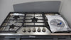 Thermador Masterpiece Series 36" Stainless 5 Sealed Burner Cooktop SGSX365TS