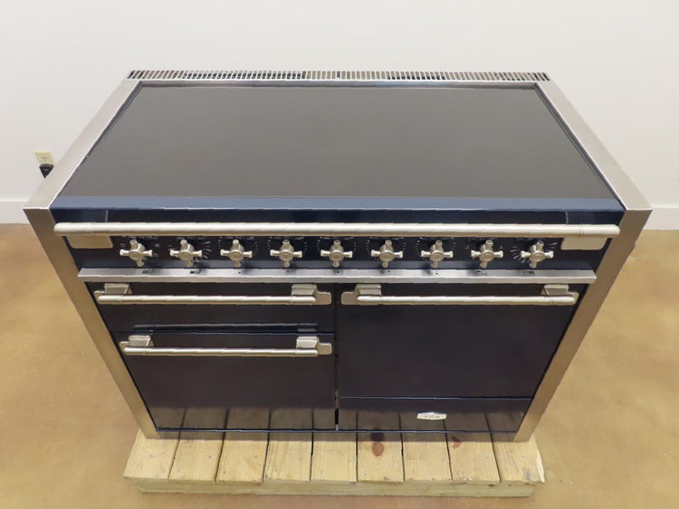 AGA Elise AEL481ININD 48" Freestanding Induction Indigo Range Triple Oven