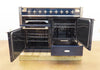 AGA Elise AEL481ININD 48" Freestanding Induction Indigo Range Triple Oven