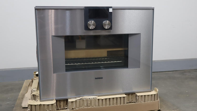 Gaggenau 24" 2.1 Cu.Ft.Smart Single Combi-Steam Electric Wall Oven BS471612