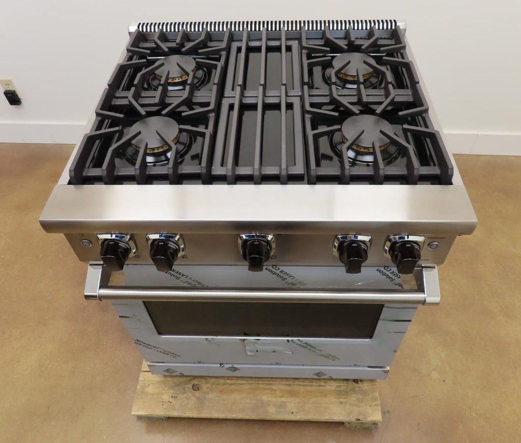 Viking Professional 5 Series 30" Freestanding Gas Range VGR5304BSSLP 2025 Model