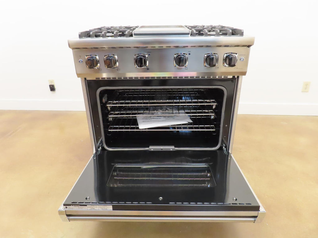 Viking 5 Series VGR5364GSS 36" Freestanding Professional Gas Range 2025 Model