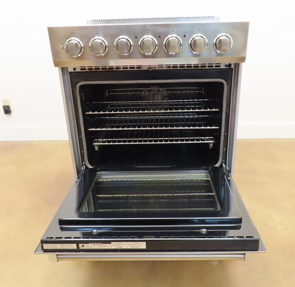 Viking 3 Series RVER33015BSS 30" Self-Clean Stainless Electric Range 2024 Model