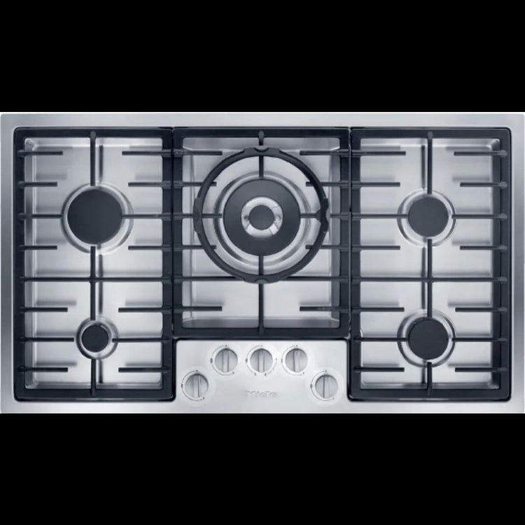NIB Miele KM2355G 36" Natural Gas Cooktop with 5 Sealed Burners Dual Wok